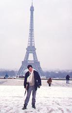 Eu na minha temporada em Paris (fev. 1996)