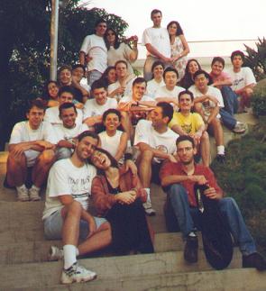 Minha turma de Engenharia de Computao (fins de 1997)