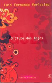 Capa de "O Clube dos Anjos" (em concepo de Victor Burton)