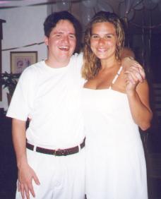 Eu e Carol na aurora de 1999